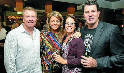 Murray and Allison Fitzpatrick with Waren and Tarnya Sim at the Peppers MasterChef function.